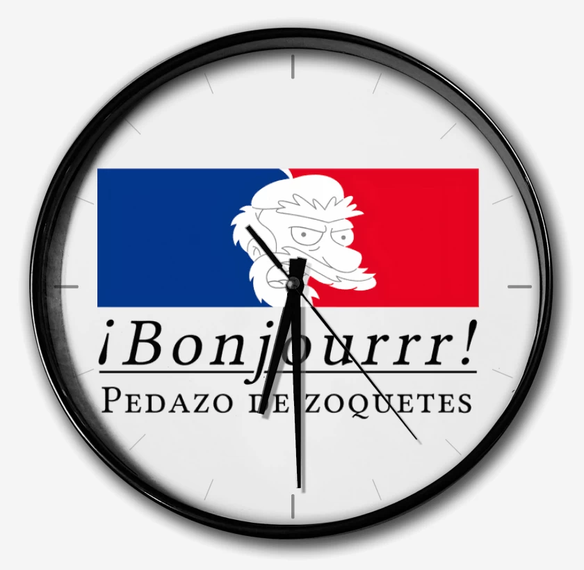 Reloj Pedazo de Zoquetes