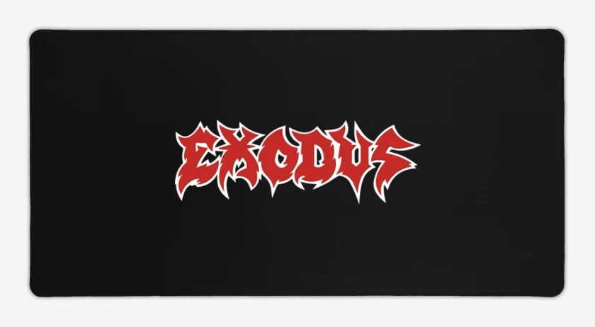Mouse pad Gamer Negro de Exodus