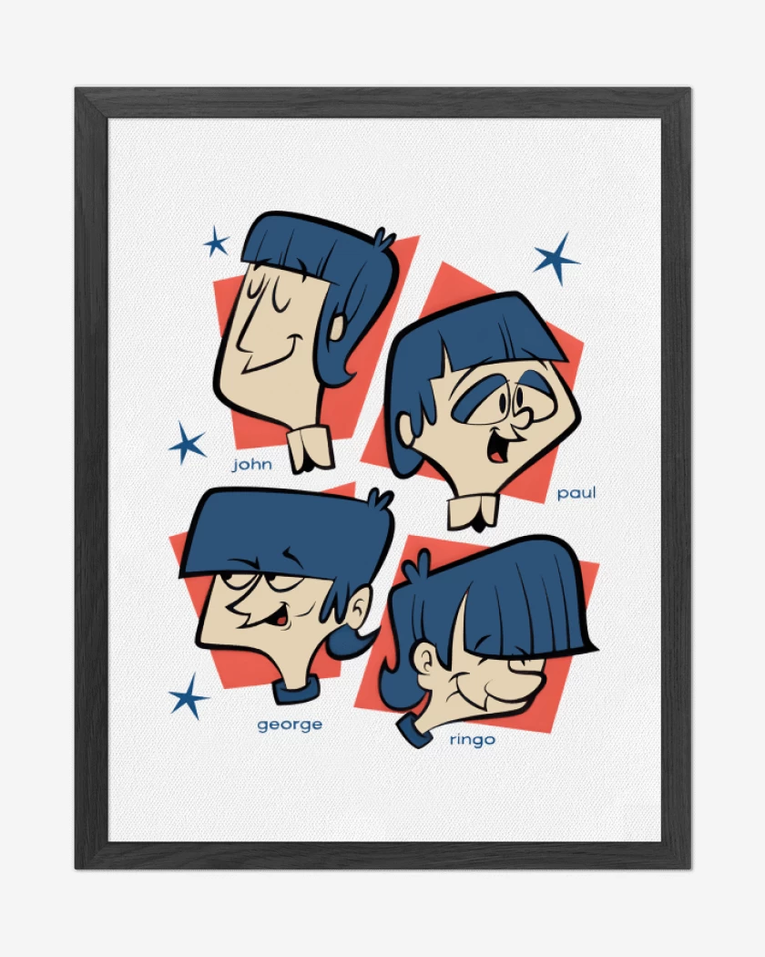 Cuadro decorativo Blanco de The Beatlestoon