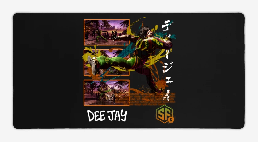 Mouse pad Gamer SF6 Dee Jay 