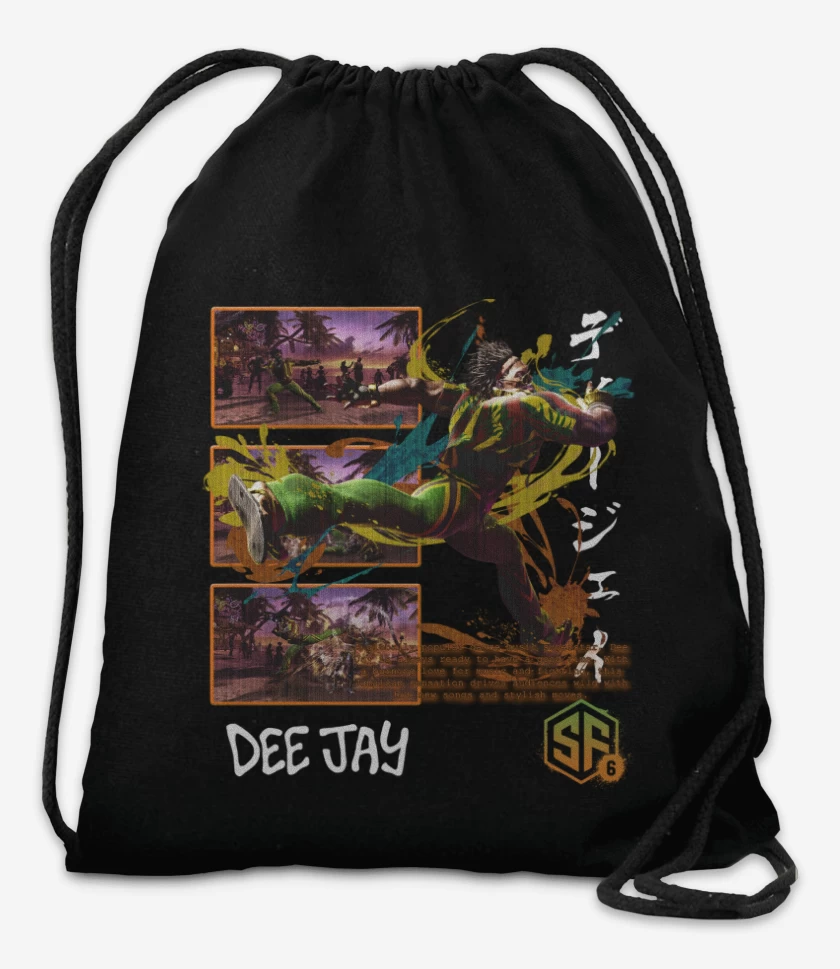 Mochila Negro de SF6 Dee Jay 