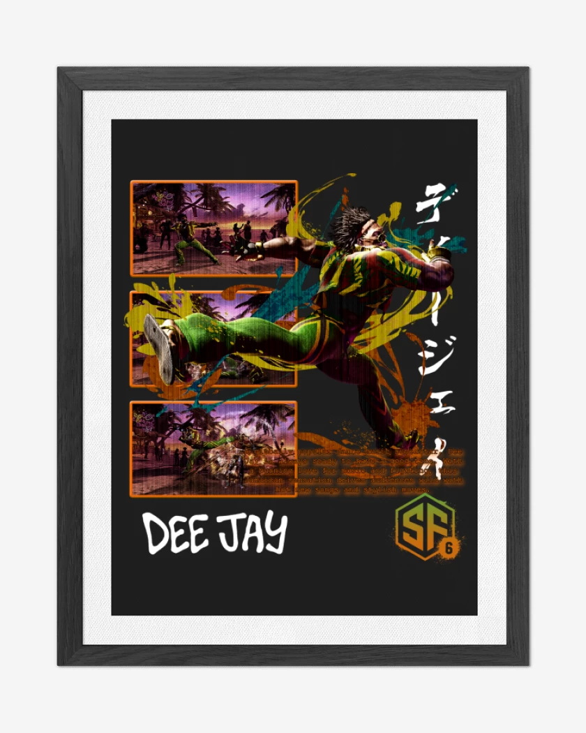 Cuadro decorativo Negro de SF6 Dee Jay 