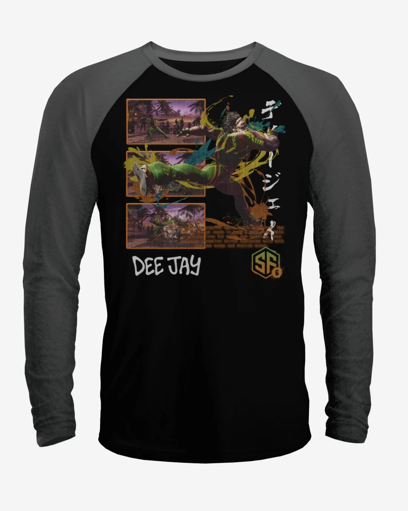Polera Raglan SF6 Dee Jay 