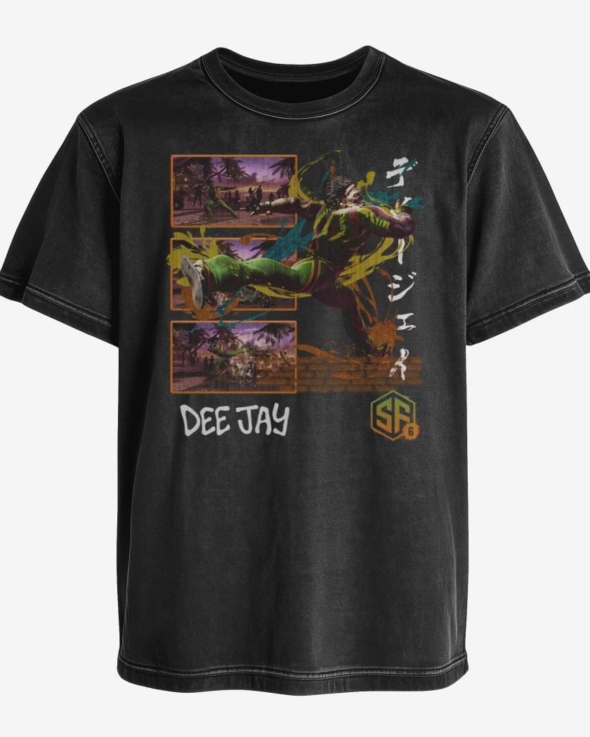 Polera desgastada SF6 Dee Jay 