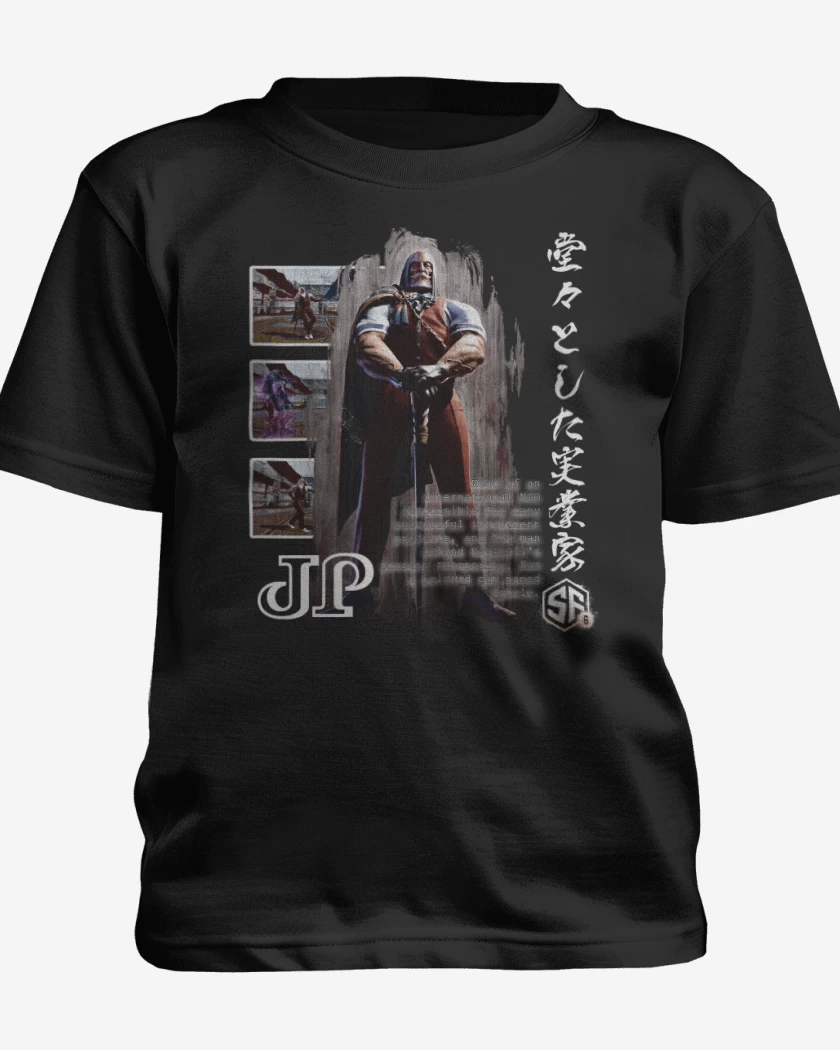 Polera de niño Negro de SF6 JP