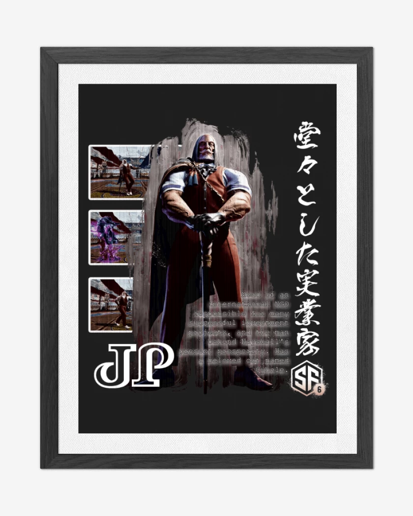 Cuadro decorativo Negro de SF6 JP
