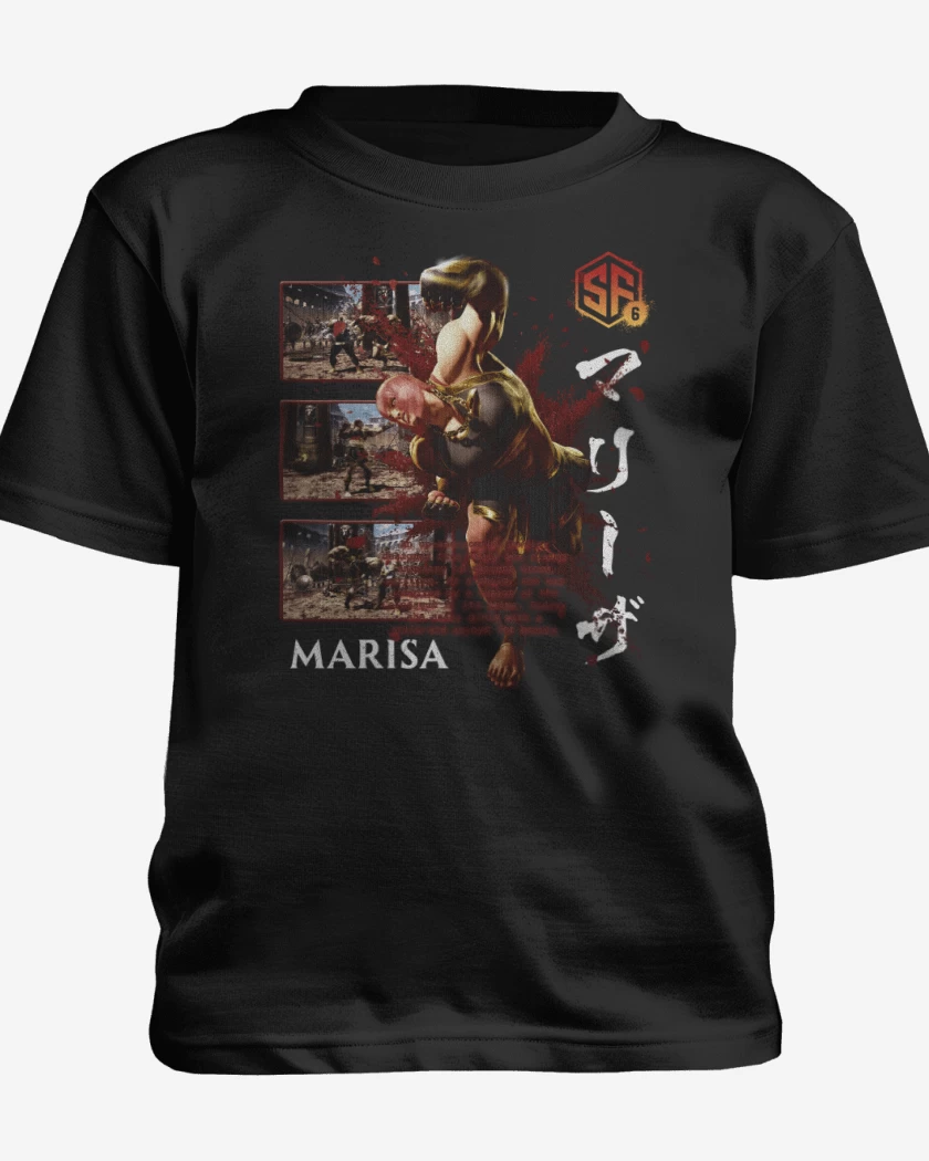 Polera de niño Negro de SF6 Marisa