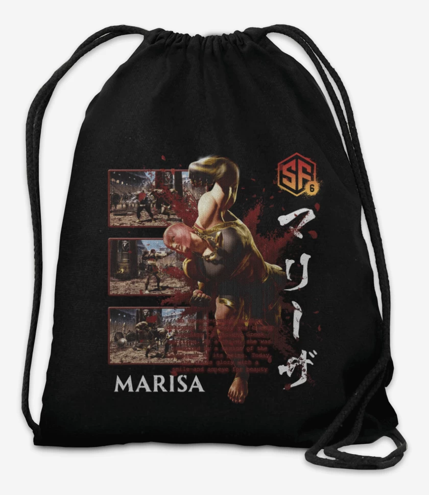 Mochila Negro de SF6 Marisa