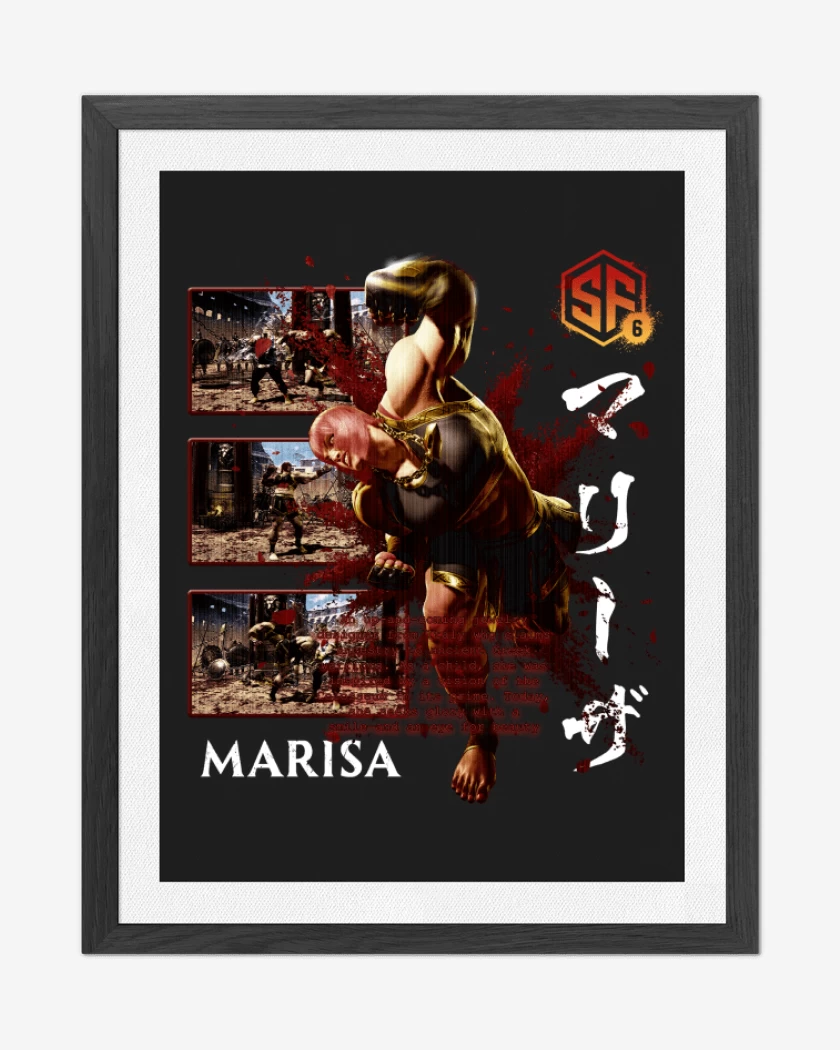 Cuadro decorativo Negro de SF6 Marisa