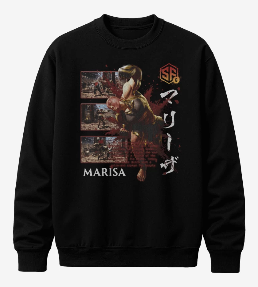 Poleron polo Negro de SF6 Marisa