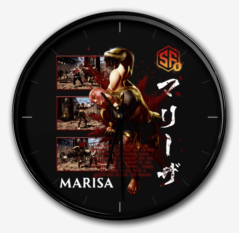 Reloj Negro de SF6 Marisa