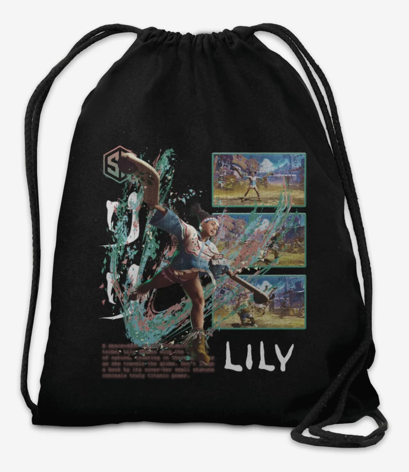 Mochila Negro de SF6 Lily