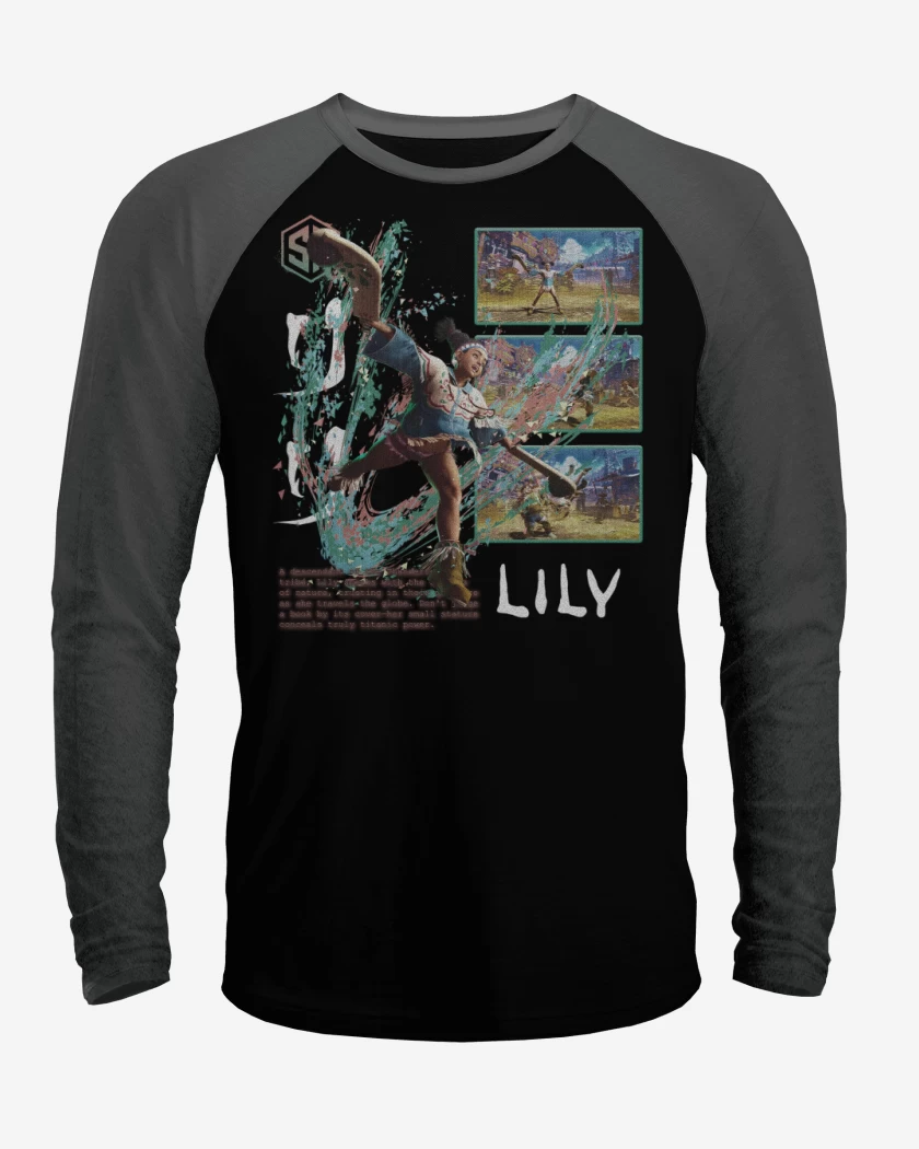 Polera Raglan SF6 Lily