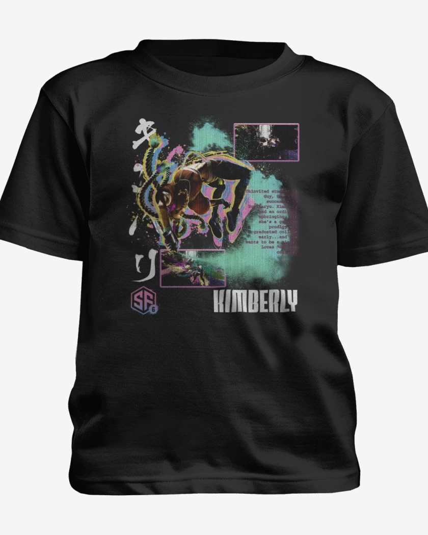 Polera de niño Negro de SF6 Kimberly