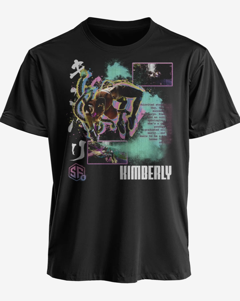 Polera premium Negro de SF6 Kimberly