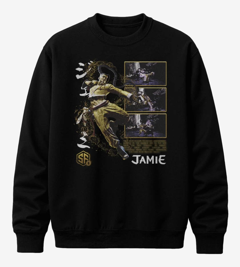 Poleron polo Negro de SF6 Jamie 