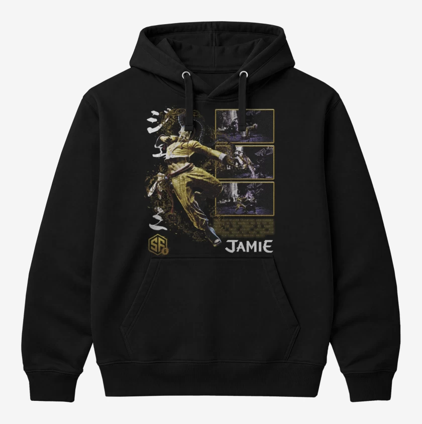 Polerón Canguro Negro de SF6 Jamie 