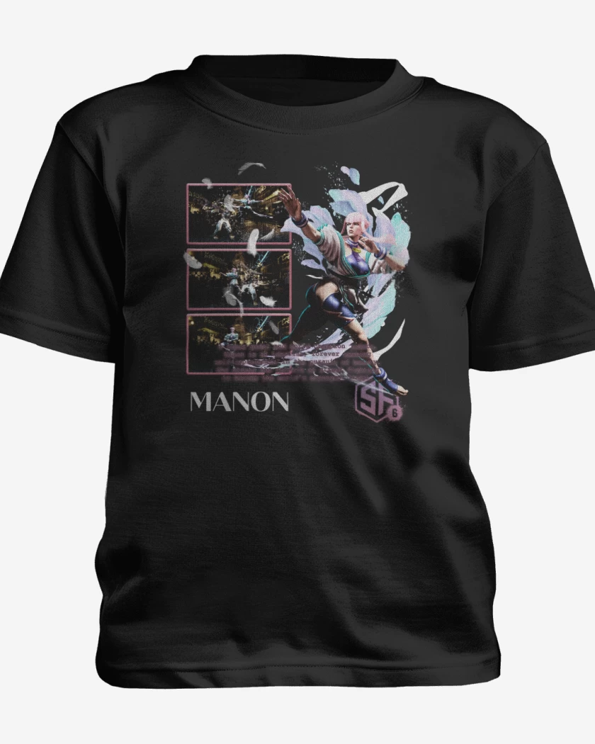 Polera de niño Negro de SF6 Manon