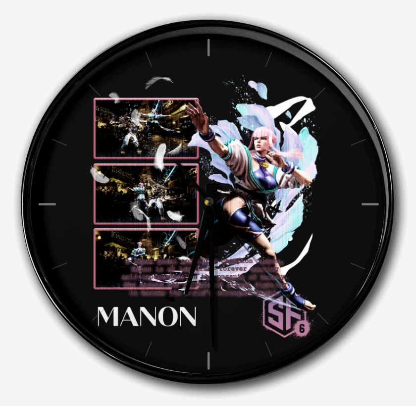 Reloj Negro de SF6 Manon