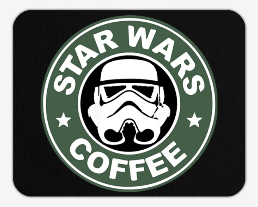 Mousepad Star wars coffee