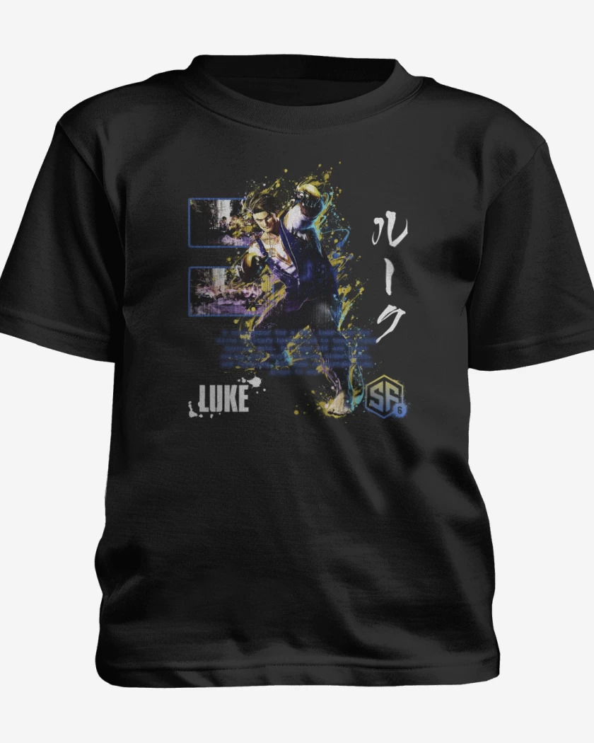 Polera de niño Negro de SF6 Luke