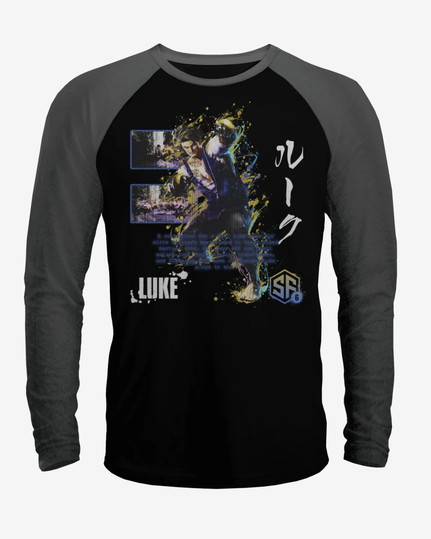 Polera Raglan SF6 Luke