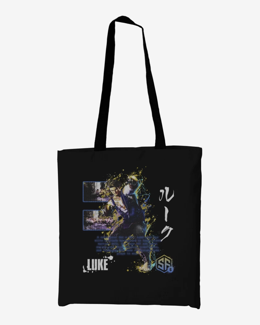 Totebag Negro de SF6 Luke