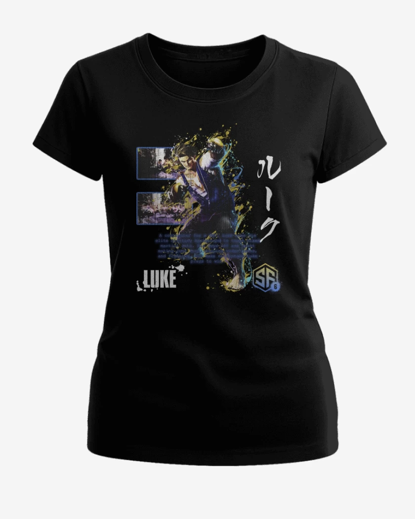 Polera de Mujer Negro de SF6 Luke