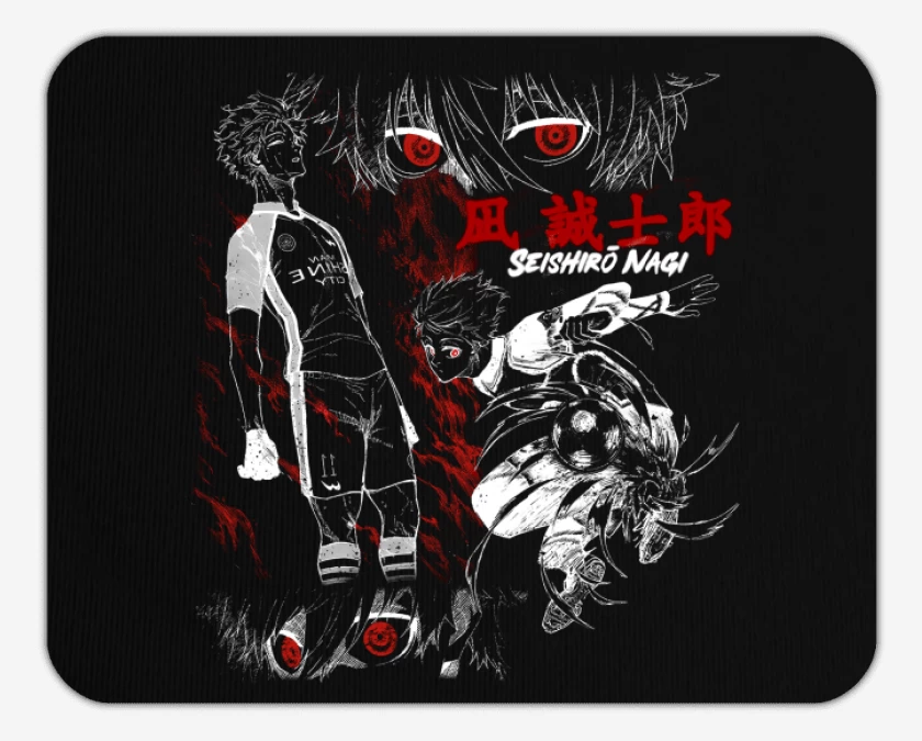 Mousepad Negro de Nagi