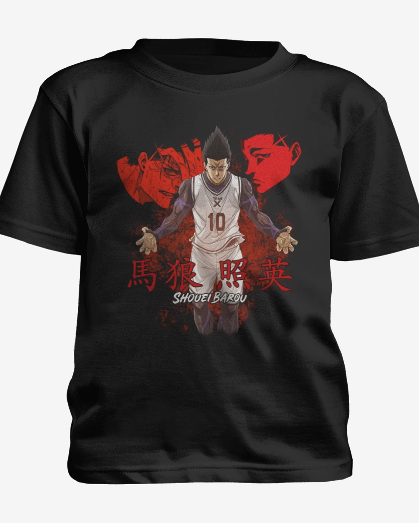 Polera de niño Negro de Shouei Barou