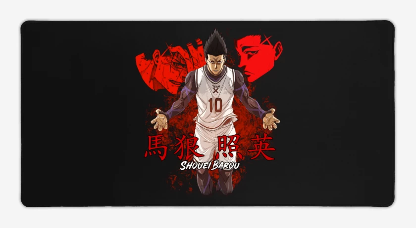 Mouse pad Gamer Negro de Shouei Barou