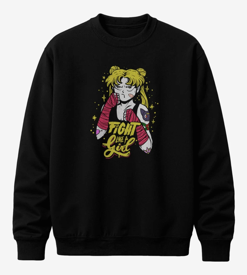 Poleron polo Serena Fight Like a Girl