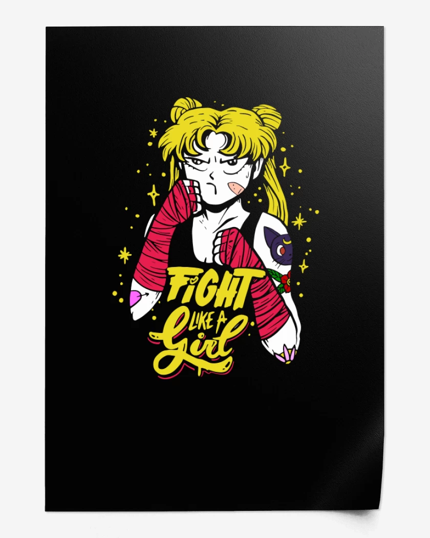 Print Serena Fight Like a Girl