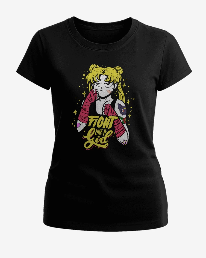 Polera de Mujer Serena Fight Like a Girl