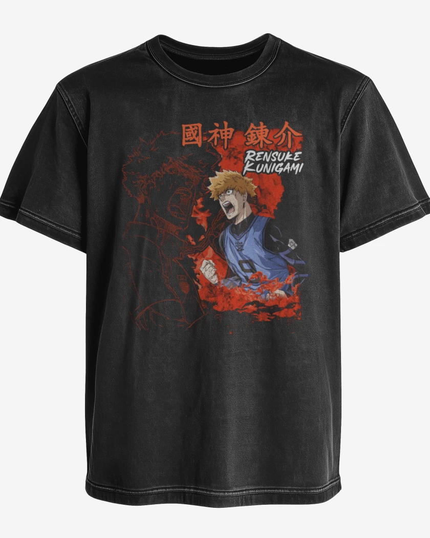 Polera desgastada Rensuke Kunigami