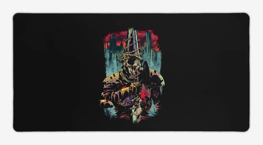 Mouse pad Gamer Negro de El Penitente
