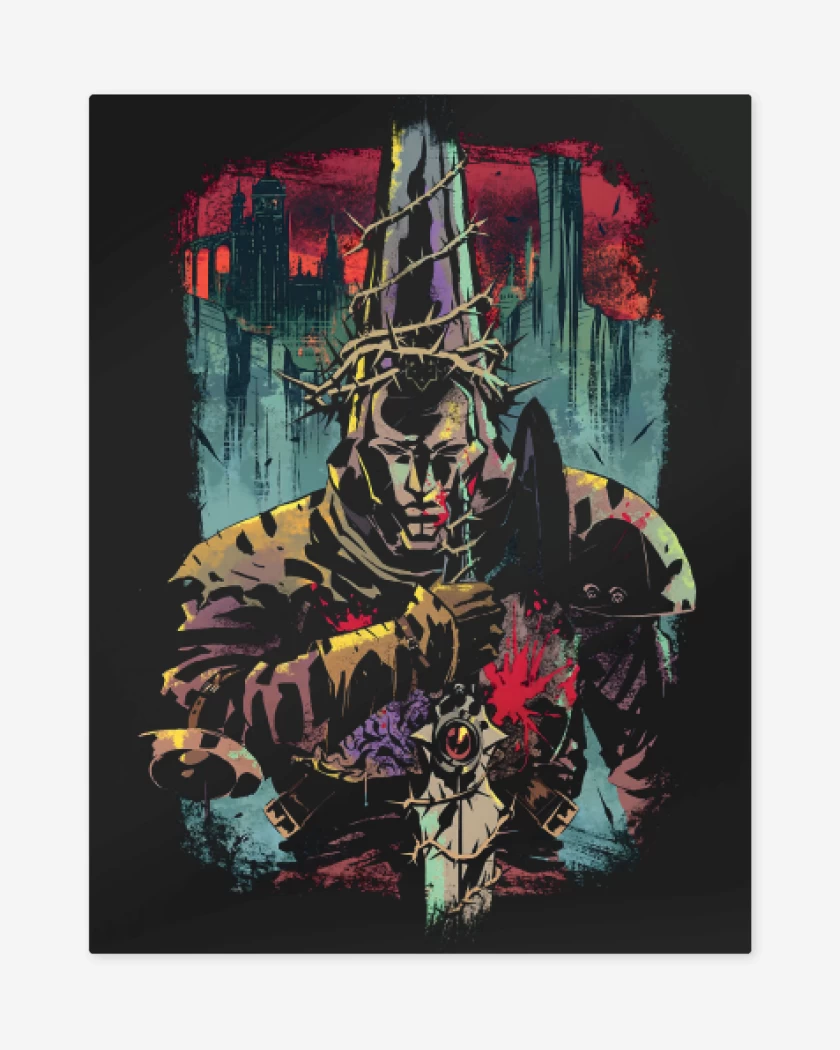 Print metalico Negro de El Penitente
