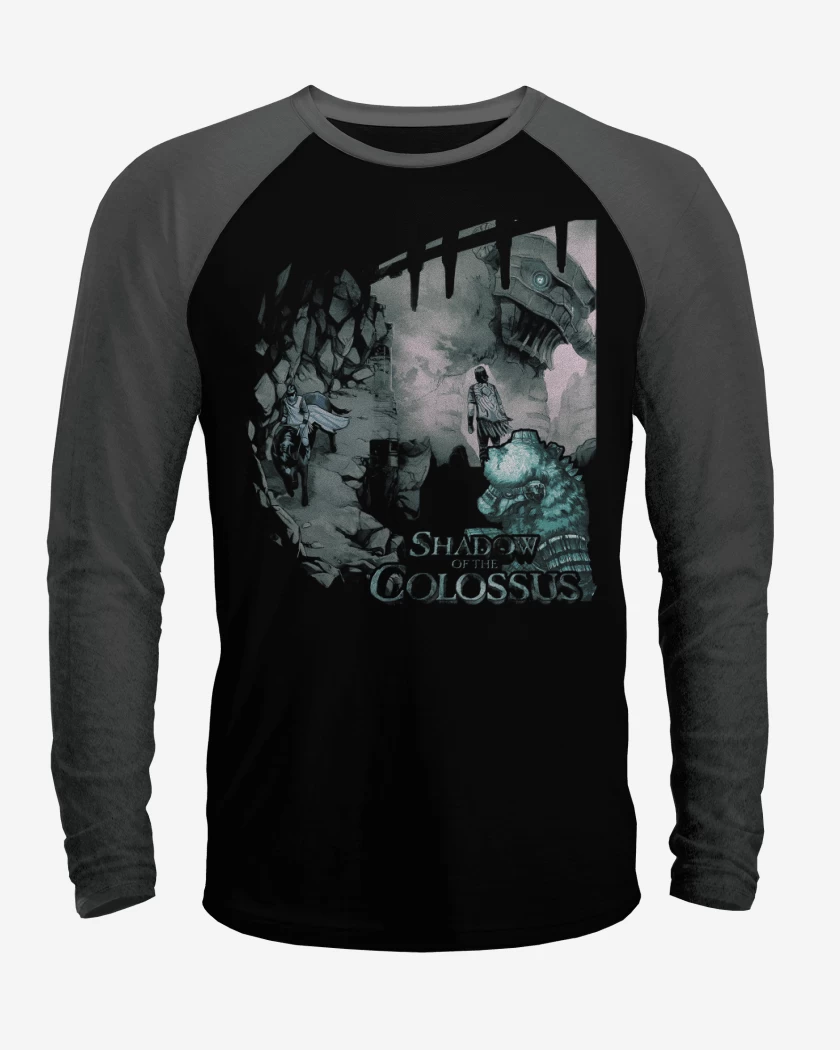 Polera Raglan Shadow of the colossus ps4