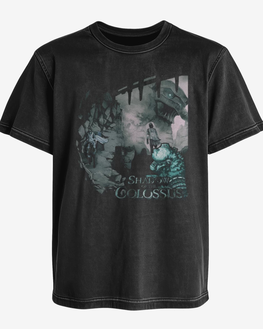 Polera desgastada Shadow of the colossus ps4
