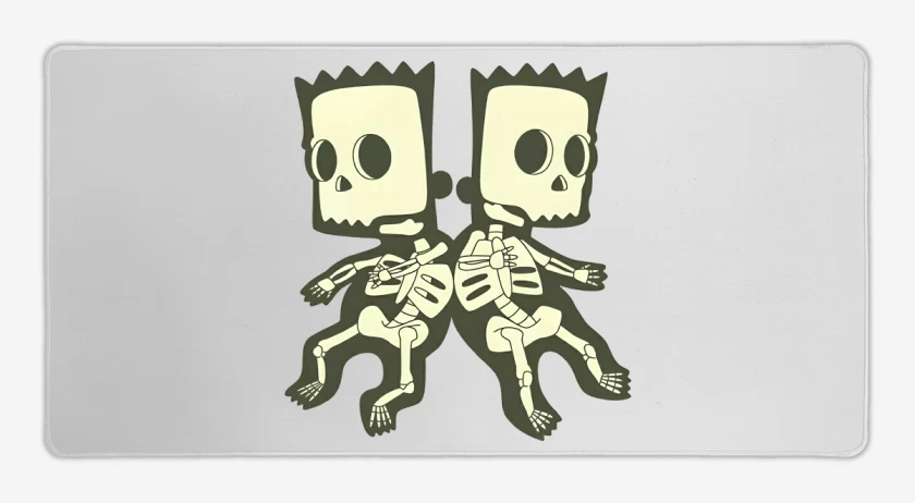 Mouse pad Gamer Bart & Hugo