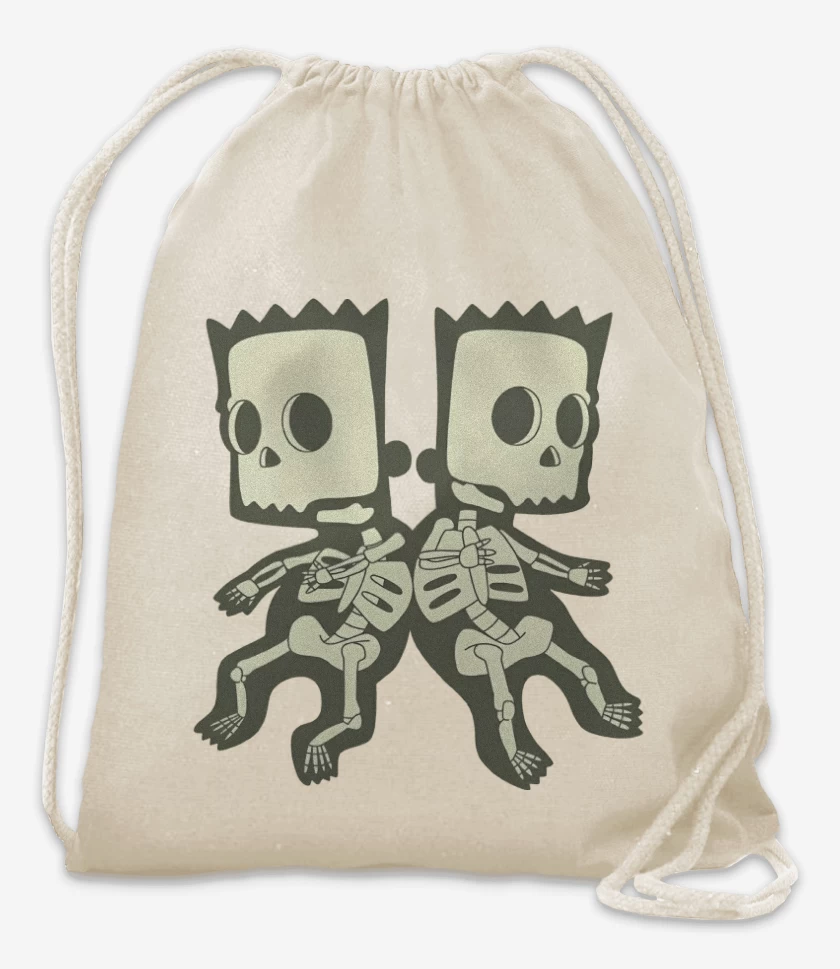 Mochila Blanco de Bart & Hugo