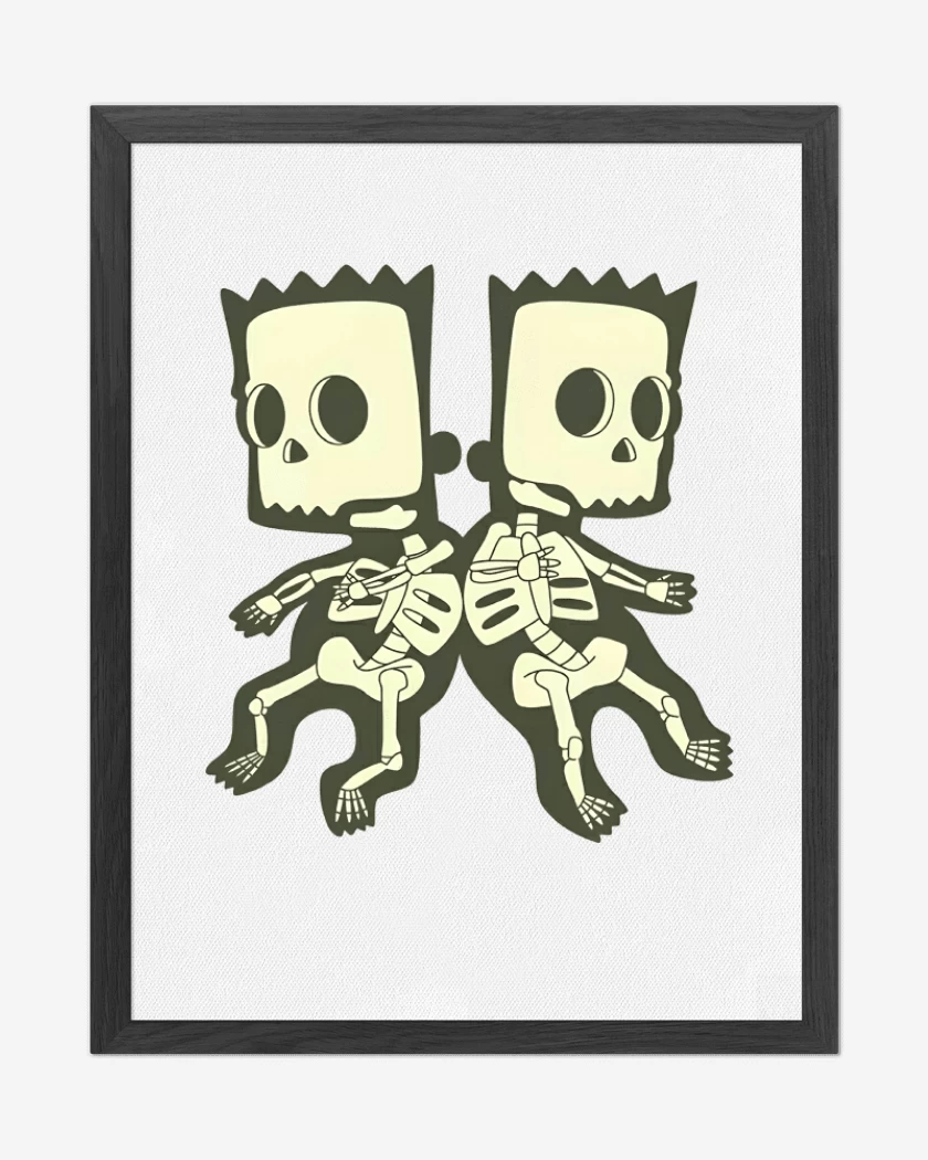 Cuadro decorativo Blanco de Bart & Hugo