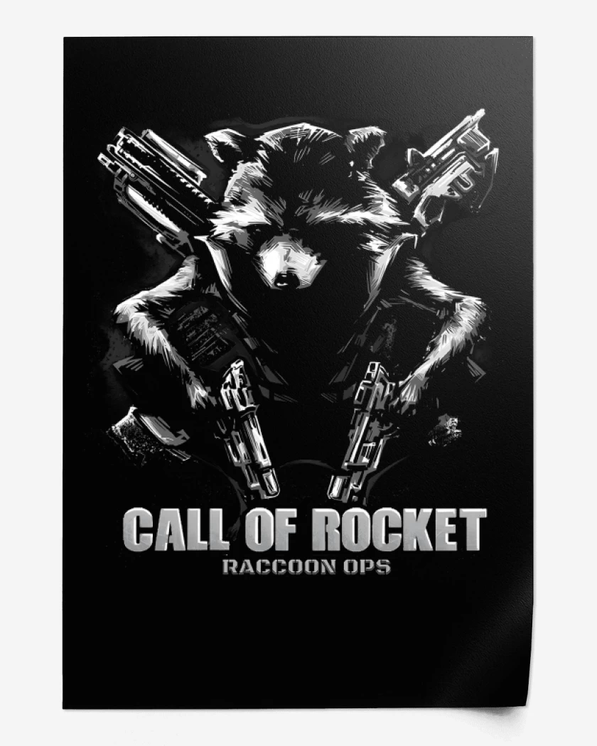 Print Call of the Rocket