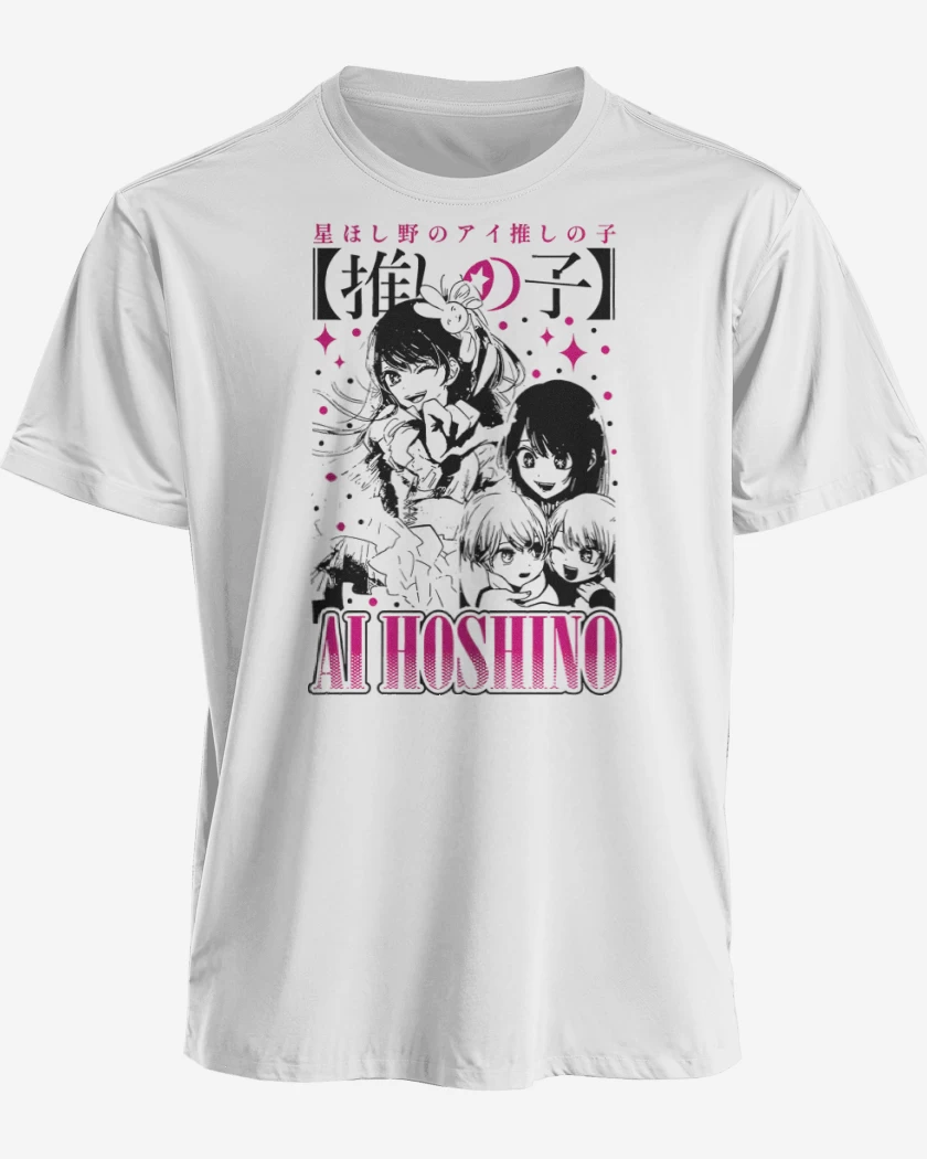 Polera premium Blanco de Ai Hoshino Oshi no Ko