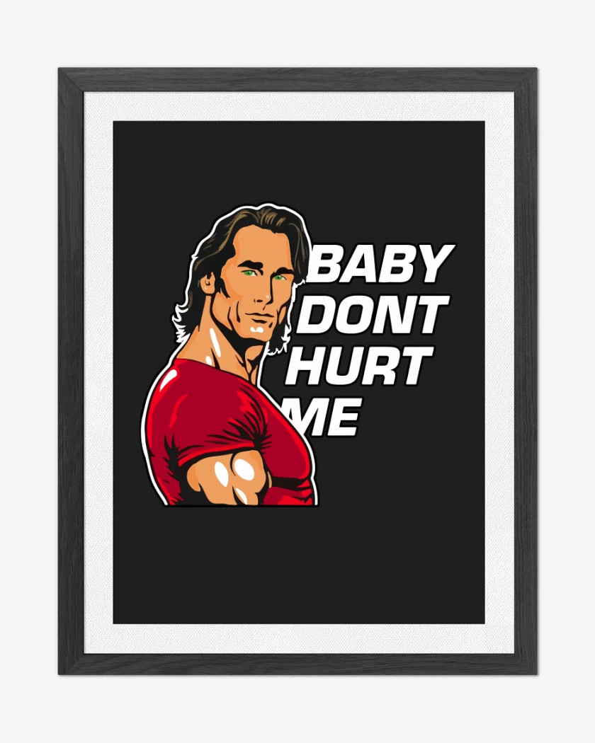 Cuadro decorativo Baby Dont Hurt Me