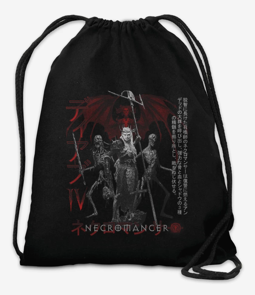 Mochila Negro de DIV Necromancer