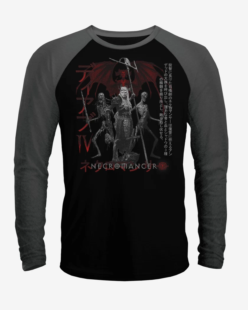 Polera Raglan DIV Necromancer
