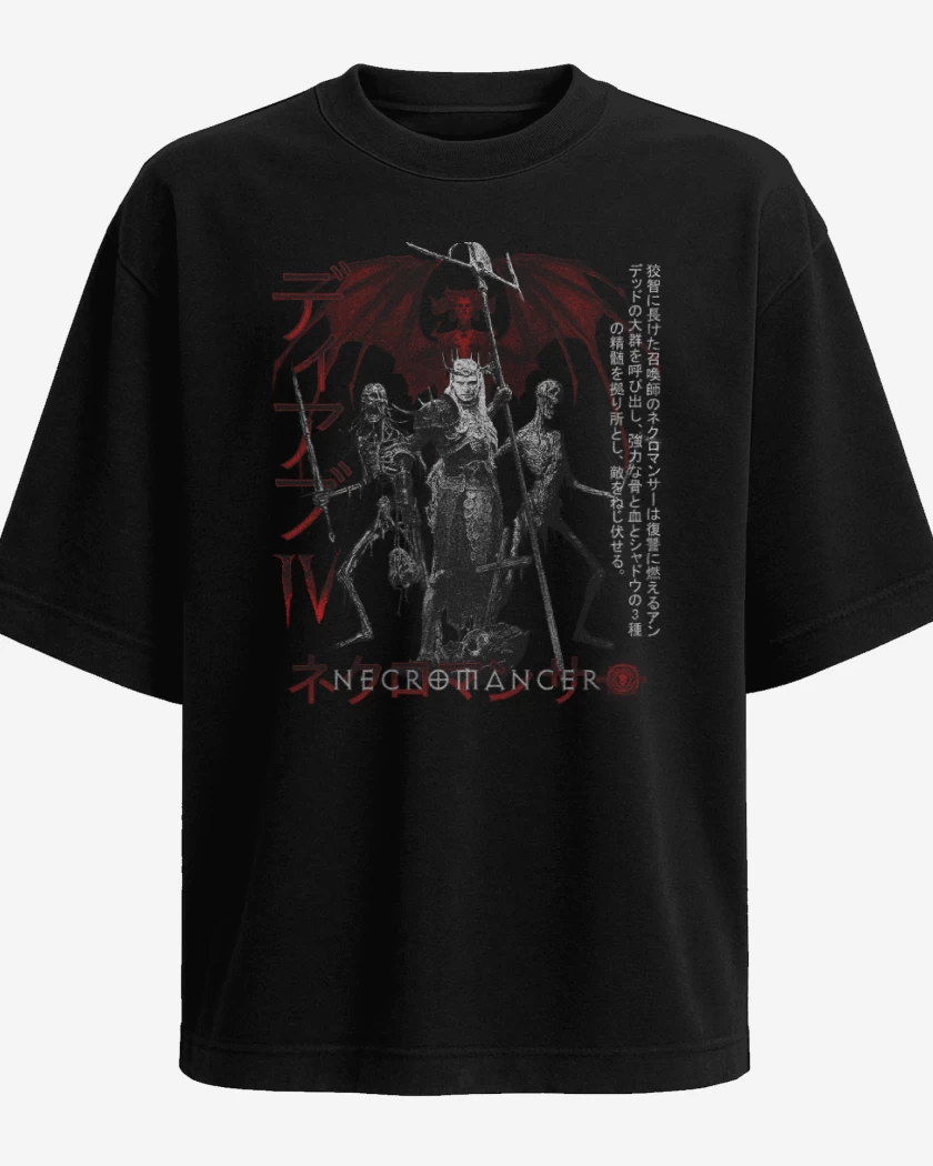 Polera Oversize DIV Necromancer