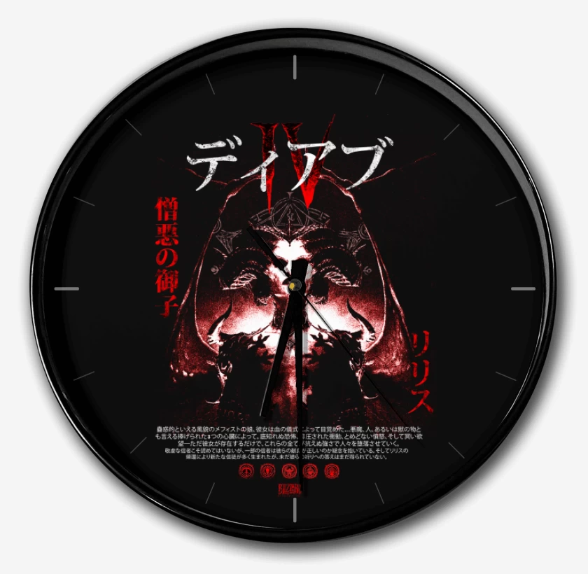 Reloj Negro de DIV Lilith