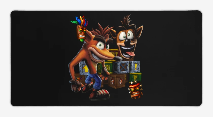 Mouse pad Gamer Bandicoot Full color